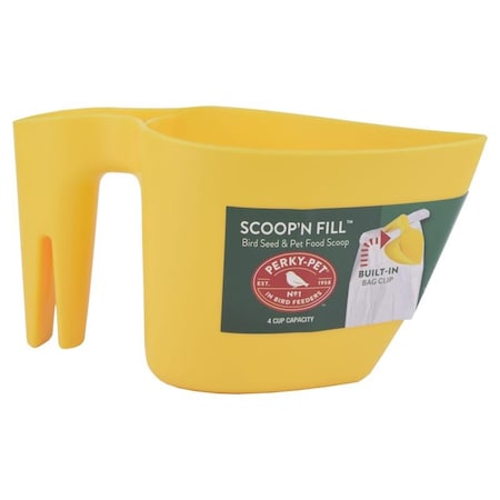 Garden Song Scoop-N-Fill 4.4 In. H X 8.5 In. W X 4.6 In. D Bird Seed Scoop